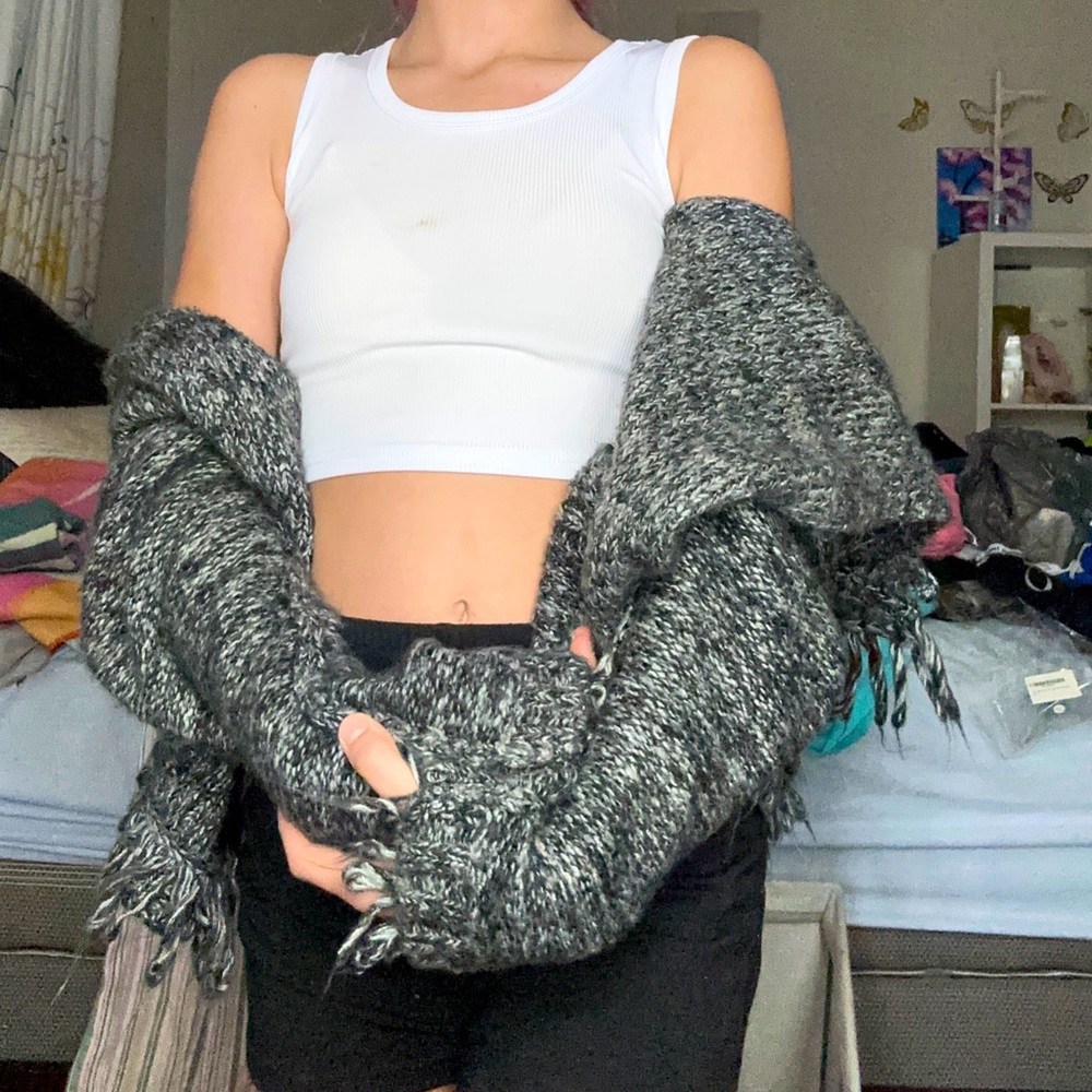 Dark grey sweater
